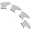 Cabinet Silver Tone Spring Loaded Toggle   Hasp 16 Pcs 3