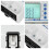 2X 3 Phase 380V 100A Tuya WiFi  Bi-Directional KWh Meter over Under Voltage Protector Relay  Current Limit 2