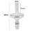 48 St 1/4 Tum Backventil 6 mm PVDF EnväGsventil Inline Backventil Backventil Backventil för BräNsle Gas Flytande Luft 6