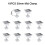 10Pcs Solar Clamp Adjustable Solar Panel Bracket Clamp Wide Photovoltaic Support for Solar Panel System 30mm 2