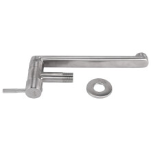Kitchen Faucet 180 Degree Rotation Sink Mop Pool Tap Stainless Steel Lengthened Wall Mounted Single Cold Water Faucets