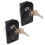 4X Compression Latches, Metal Flush Mount Trigger , Adjustable Lever Replacement Compression for Trailers 7