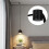 9 Pack Ceiling Hooks for Ceiling Hanging Lights, Pendant Light Hook for Ceiling Lamp, Ceiling Hooks, DIY Lamp Black 8
