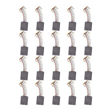 20 PeçAs. Escovas de CarvãO para CB-153 CB153 Serra 6,3 Mm X 13,3 Mm X 17 Mm