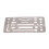 2X Stainless Steel 27 Patterns Erasing Drawing Drafting Tool Shield 2
