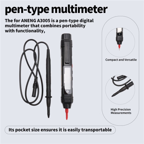 ANENG New Pen-Type Multimeter Digital High-Precision Multimeter Small Portable Fully Automatic Multimeter 1