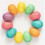 48 Pack 3 Inch Easter Foam Egg White  Egg  Egg Foam Natural Polystyrene Egg Foam Handmade Egg 3