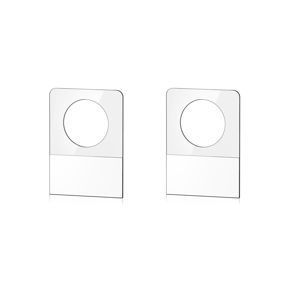 Hang Tabs, 800 Pcs Clear Sticky Hanging Tags Round Hole Self Adhesive Plastic Hang Tabs For Hanging Retail Display 6032015614181
