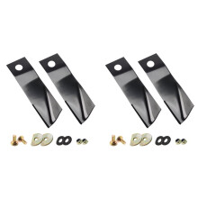 2X Lawn Mower Blades, Compatible with HRJ196 HRJ216 Lawn Trimmer, Garden Tool Accessories, Lawn Trimmer Parts