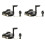 3X Metal Sewing Machine Handle, Sewing Machine Accessories Sewing Machine Hand Crank 1