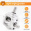 90Degree Right Angle Bevel 1:1 Forward Double Output Shaft 1 Module 20 Teeth Bevel Gear Aluminum Frame Simple DIY Module 6