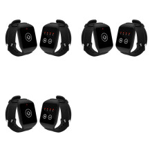 3X Wireless Watch Receiver Waiter Call Restaurant Pager for Home Cafe Dentist Clinic Office Conference Call
