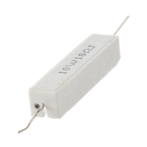 10W 10 Ohm 5% Winding Ceramic Cement Power Resistor x 15 1