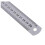 3X Stainless Steel Ruler Measure Metric Function 30cm 12Inch 2