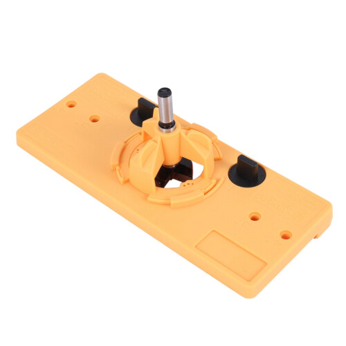 2 set 35MM Cup Style Hinge Boring Jig Drill Guide Set Door Hole Template for  Tool 1