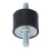 8 Pieces M10 Rubber  Double External Thread Rubber Anti-Vibration Vibration Isolator Durable 6