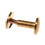 20X Arc Solid Brass Button Stud Screw Nail Screw Back Leather Rivet Belt 10mm 2