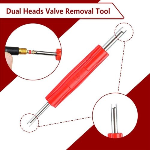 Quick Change Tire Valve Tool Kit, Tire Valve Stem Core Replacement Tool Kit, Perfect Tool for Replacing Leaking Valve 2