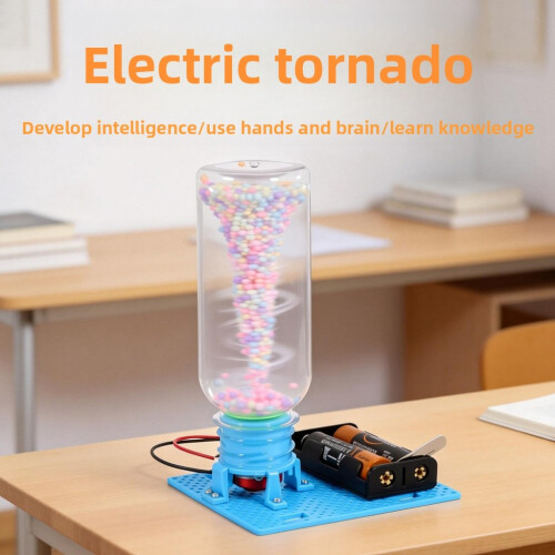 Educational Science Kit With Electric Tornado Physics Toy For Kids Learning Interactive 2