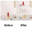 Acrylic Triangle End Table - 3 Tier Corner Side Table - Small Corner Table for Living Room, Bedroom, Bathroom 4