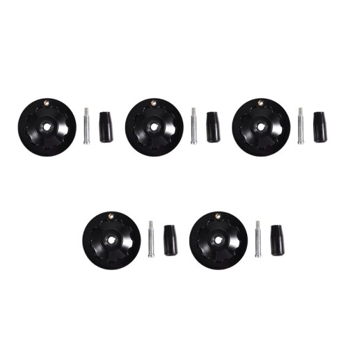 5X Handwheel with Rotating Handle, 10 x 80 mm
