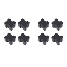 8 Stuks Rubberen Schroefveer Afstandhouders, Zware Voorste Schroefveer Booster Kit voor 1 Inch Tot 1,5 Inch Schroefveer Lift