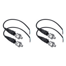 4Pc 150Psi DC5V 1/8NPT Pressure Transducer Transmitter Sensor Stainless Steel Oil Air Water Fuel Transmitter