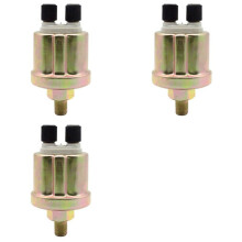 3X AD Universal Oil Pressure Sensor 1/8NPT 10mm 0-10BAR for Oil Press Gauge Sender Sending Unit Generator Part