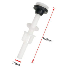16 Pack Toilet Tank Plastic Bolts M10 Tank to Bowl Bathroom Toilet Repair Kits Screws and Seal Set Pan Bolts