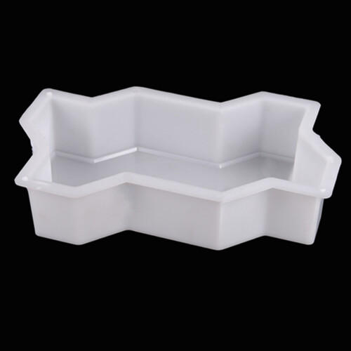 2X Three Waveform Garden Path Plastic Concrete Paving Brick Mold Diy Walkway Cement Brick Mold 2