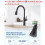 1set Kitchen Faucet Replacement Spraying  with Nine Adapters, Pull-Down Spraying Set,Kitchen Faucets 4