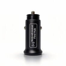 1 Peças Carregador Rápido para Carro 30W Dual USB Tipo C 2 em 1 Adaptador Localizador Inteligente para Celular para Android IOS