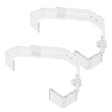 2 Stuks Verstelbare Aquarium Lamp Clip Bevestigingshouder Verlichting Stand Vervangingsklauw voor Zoetwater Zoutwater Tank