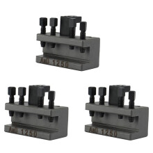 3Pcs Lathe Quick Change Tool Post Spare Parts AaD1250 Lathe Accessories