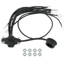 39886 Winch Remote Control Female Socket Wiring Connector Harness Kit for Badland 5000 12000 5-Wire Winches Accessories