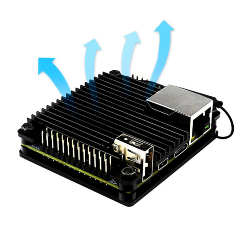 Metal Shell Passive Cooling Heat Sink Case for Orange Pi Zero 2 2