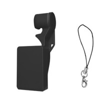 Screen Gimbal Clip for Pocket 4 Gimbal Screen Mounting Clip with Anti Loss Strap Anti-Shake Anti-Scratch Clip Black