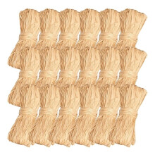 Natural Raffia Straw for Florist Bouquets Decoration for Wrapping Birthday Wedding Anniversary Florist Supplies,1000g