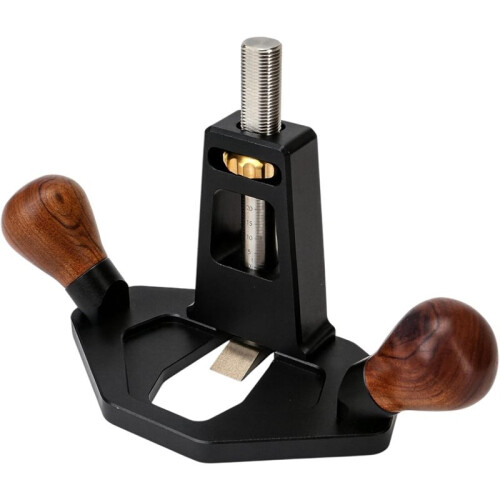 Router Plane Handheld Woodworking Tool Quick Adjust with Depth Stop Bench Planer Flat Bottom Edged,  DIY Woodcraft