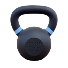 (12KG) 12kg Cast Iron Black Home Gym Equipment Fitness Workout Functional Muscle Build Conditioning Strength Training