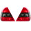 Car Left Right Taillight Rear Brake Light Grey for   W202 C230 1994-2004 1