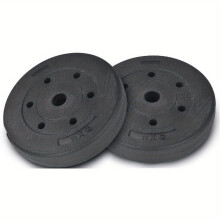 (2x10kg) 2x 10/15kg Standard Weight Plates Disc Vinyl Barbell Weights Lifting Training Dumbbell Plates for Bodybuilding