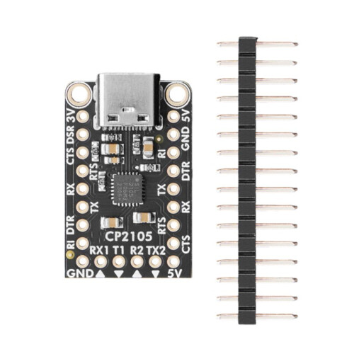 Modulo CP2105 Friend - Convertitori Seriali USB A Doppio UART Convertitore Seriale USB C A Doppio UART