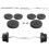 (Black) Adjustable Weightlifting Set, Weight Lifting Bars Set, 1