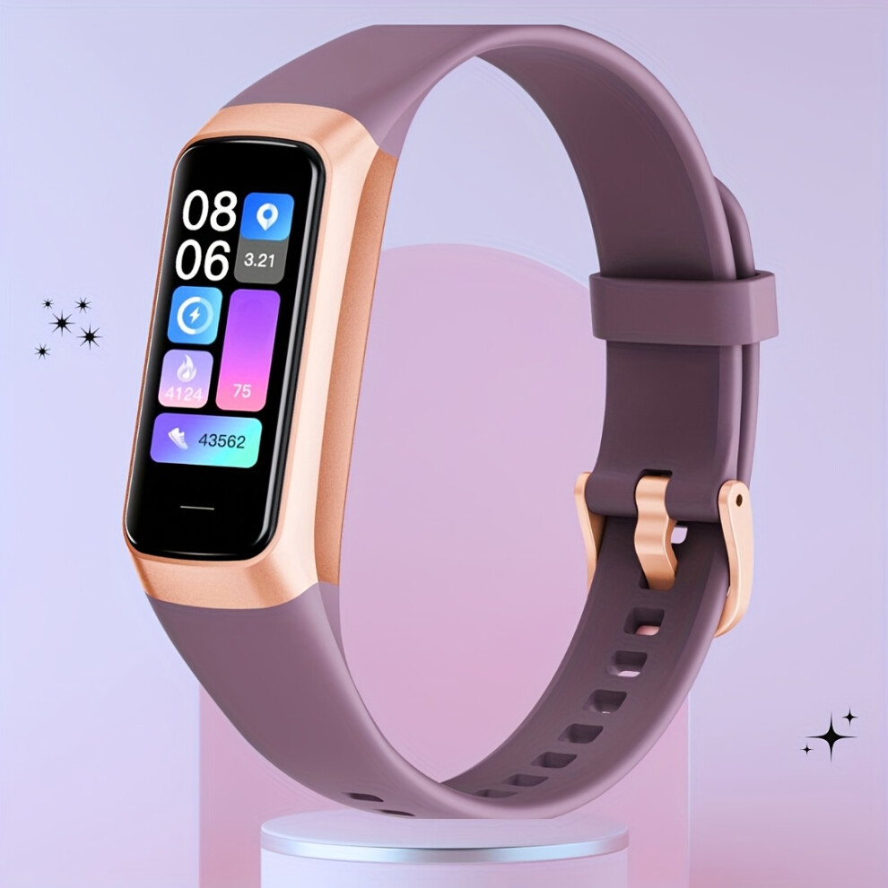 (Burgundy) Fitness Smartwatch For Men Women Multiple Sports Modes, Reminders For Inactivity Pedometer Tracker, A Stopwatch Burgundy 5032130903031