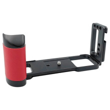 Camera Hand Grip L Bracket Quick Release Plate for GFX 50R Camera Cold Shoe Mount and Sturdy Designing Aluminum L Plate