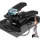 (Black) Compact Mini Stepper Exercise Machine – Home Cardio Workout with LCD Display & Resistance Bands 1