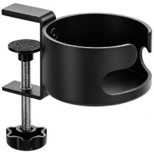 Bureau Bekershouder Klem Antilek Drinkstand Tafel Waterfleshouder voor Bureau Stoel Lounge Thuis Buiten Patio A