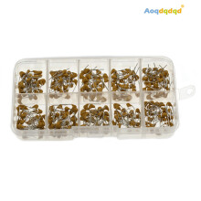 300pcs 10-Value 50V Ceramic Capacitor Kit: 10pf-100nf Multilayer Assortment