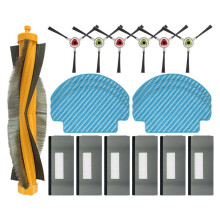 Para para Deebot M80 /M80 Pro DT85 DT83 DM81 DM85 Piezas de Cepillo Lateral Principal, Filtro Hepa y Mopa (19 Piezas)